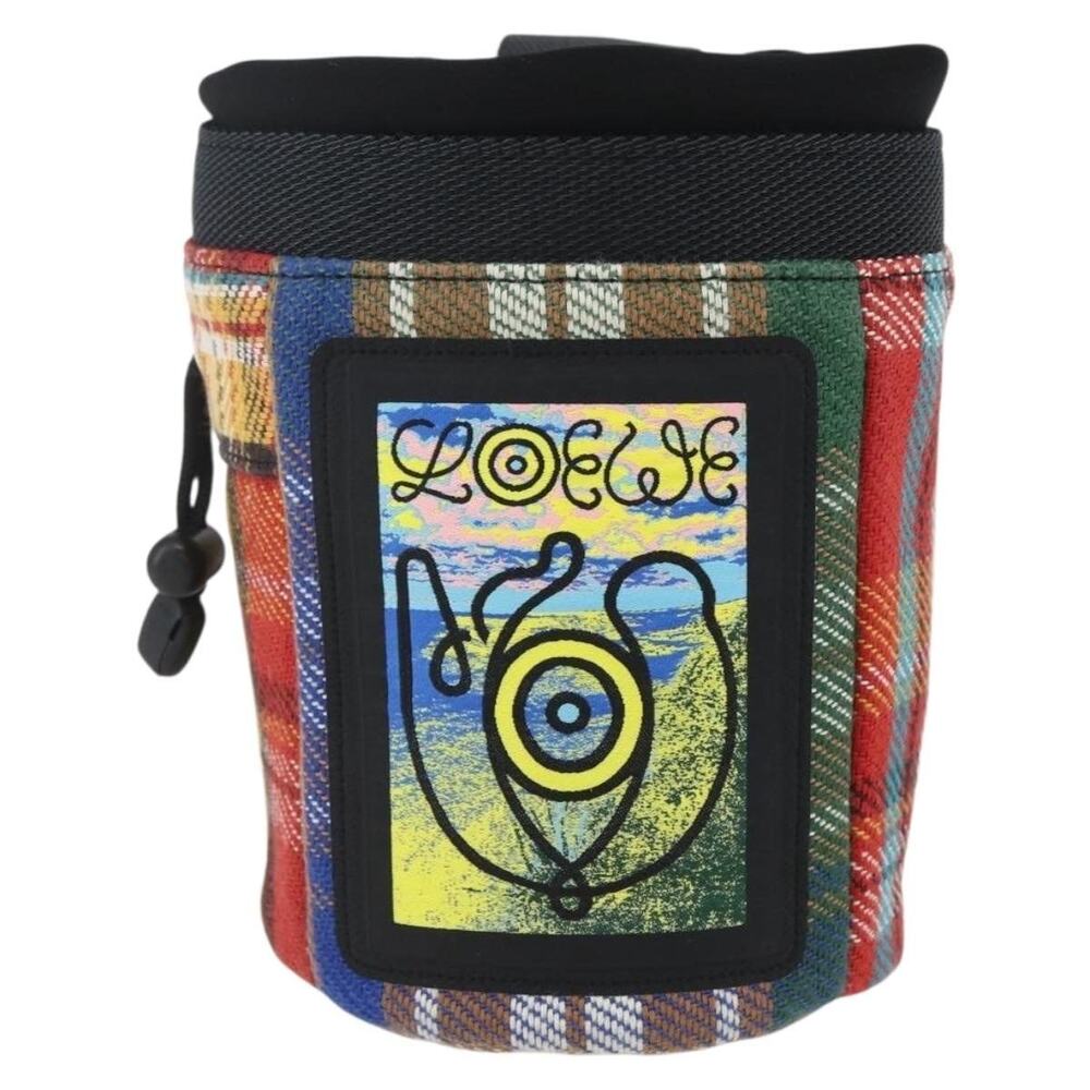 Loewe Canvas x Eye Nature Shoulder Bag Multicolor